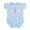 Sky Blue, variant on CafePress - Westie Love Baby Light Bodysuit - Baby Light Bodysuit, Size Newborn - 24 Months