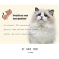 thumbnail image 5 of Miaocao Heart Bling Cat Collar with Safety Belt and Bell 8-11 Inches, 5 of 6