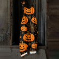 thumbnail image 5 of Evdexr Women's Halloween Overalls 2026 Cobweb Witch Hat Ghost Printed Jumpsuits Scoop Neck Wide Leg Sleeveless Rompers Casusl Loose Fit Costumes with Pockets M, 5 of 5
