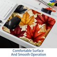 thumbnail image 6 of Leaves Square Gaming Mousepad Desk Mat Non-Slip Rubber Bottom Printed 8.3x9.8 Inch Suitable for Office and Gaming, 6 of 6