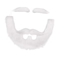 thumbnail image 4 of Barba postiza, disfraz, simulación de vello facial falso para Halloween, óperas, cumpleaños blanco, 4 of 9