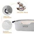 thumbnail image 3 of Juego de 2 cestas de almacenamiento Geyecete para perros y gatos, 3 of 7
