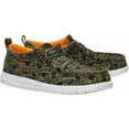thumbnail image 2 of HEYDUDE Wally Funk Duck Print Dark Olive/Multi for Men Size 12, 2 of 7