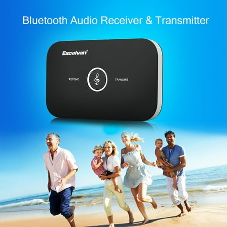 Bluetooth Adapter HIFI Wireless 2-in-1 Audio Bluetooth Receiver and Transmitter with 3.5MM Audio Input and Output for Speakers, Headphones, TV, MP3,