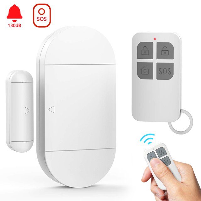 Door Alarm Wireless Anti-Theft Remote Control Door and Window Security Alarms for Home and Kids Security