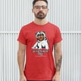 thumbnail image 3 of Tee Hunt Life is Better with My Pug T-Shirt Cute Pet Adorable Dog Breed Men's Tee, Red, XX-Large, 3 of 5