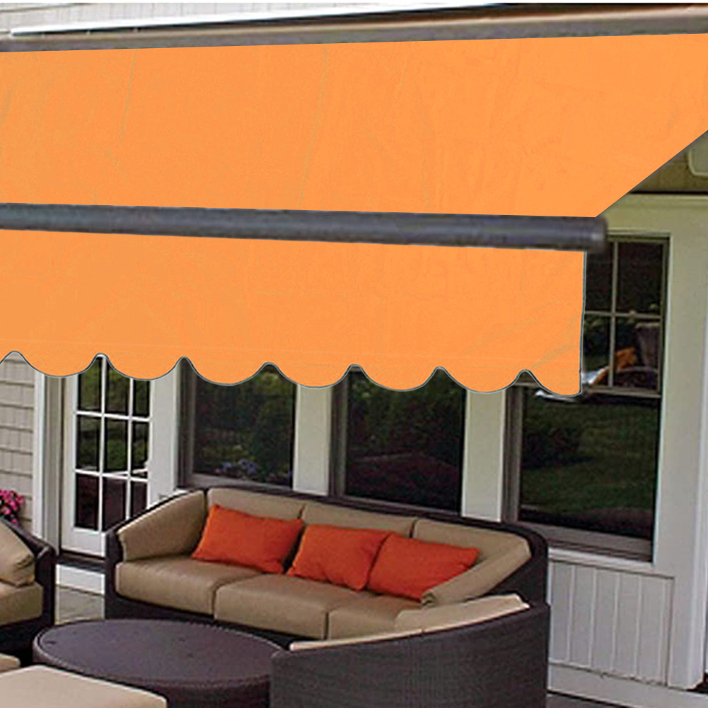 Waterproof Patio Awning Exterior Sunshade Canopy Window Canopy Awning Fabric Replacement UV Block Curtain Bulary123 Sun Shade Sail Canopy for Patio Outdoor