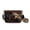 Aztec Brown Bear American Flag, variant on Aztec Tribal Sunflower Print Shoulder Handbag for Women Mini Crossbody Travel Purse Small Satchel with Adjustable Wide Strap for Shopping Working
