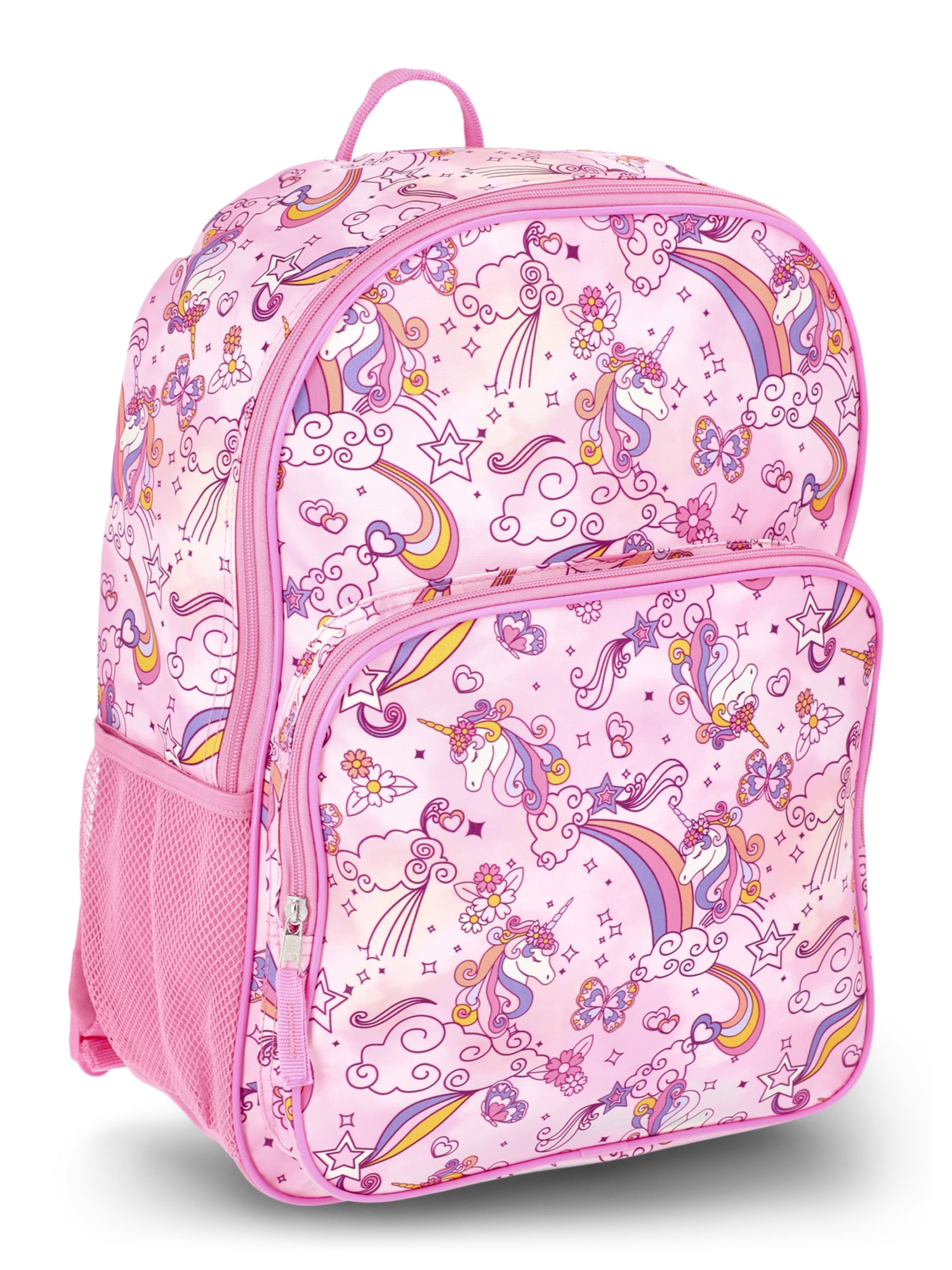Wonder Nation Girls' 17" Day Dream Doodles Backpack, Pink
