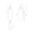 thumbnail image 3 of WV461101AG-Alora Lighting-Lancaster - 1 Light Bath Vanity-18 Inches Tall and 4.63 Inches Wide-Aged Gold Finish, 3 of 7