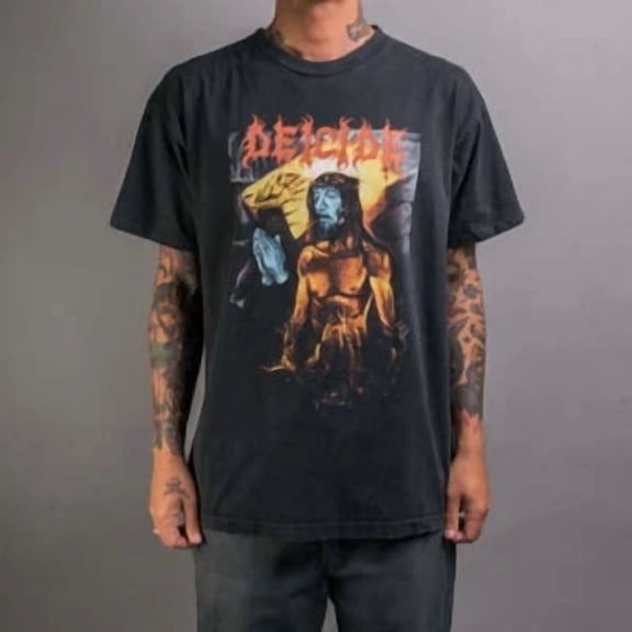 90’s Deicide Serpents Of The Light T-Shirt Retro style Men Women tee