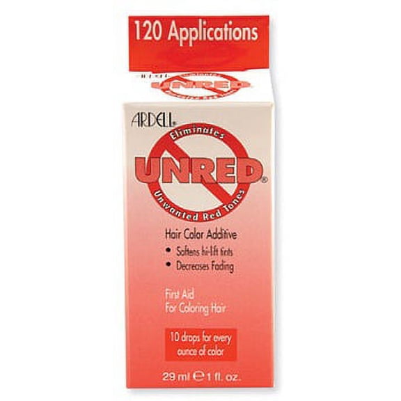 Ardell Unred Hair Color Additive - 0.25 oz - Pack of 1 with Sleek Comb