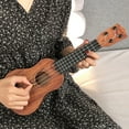 thumbnail image 5 of Children Can Pluck Strings And Play Yukrili Toys Beginners' Level Guitar Puzzle And Musical Instruments 14in Log color, 5 of 5