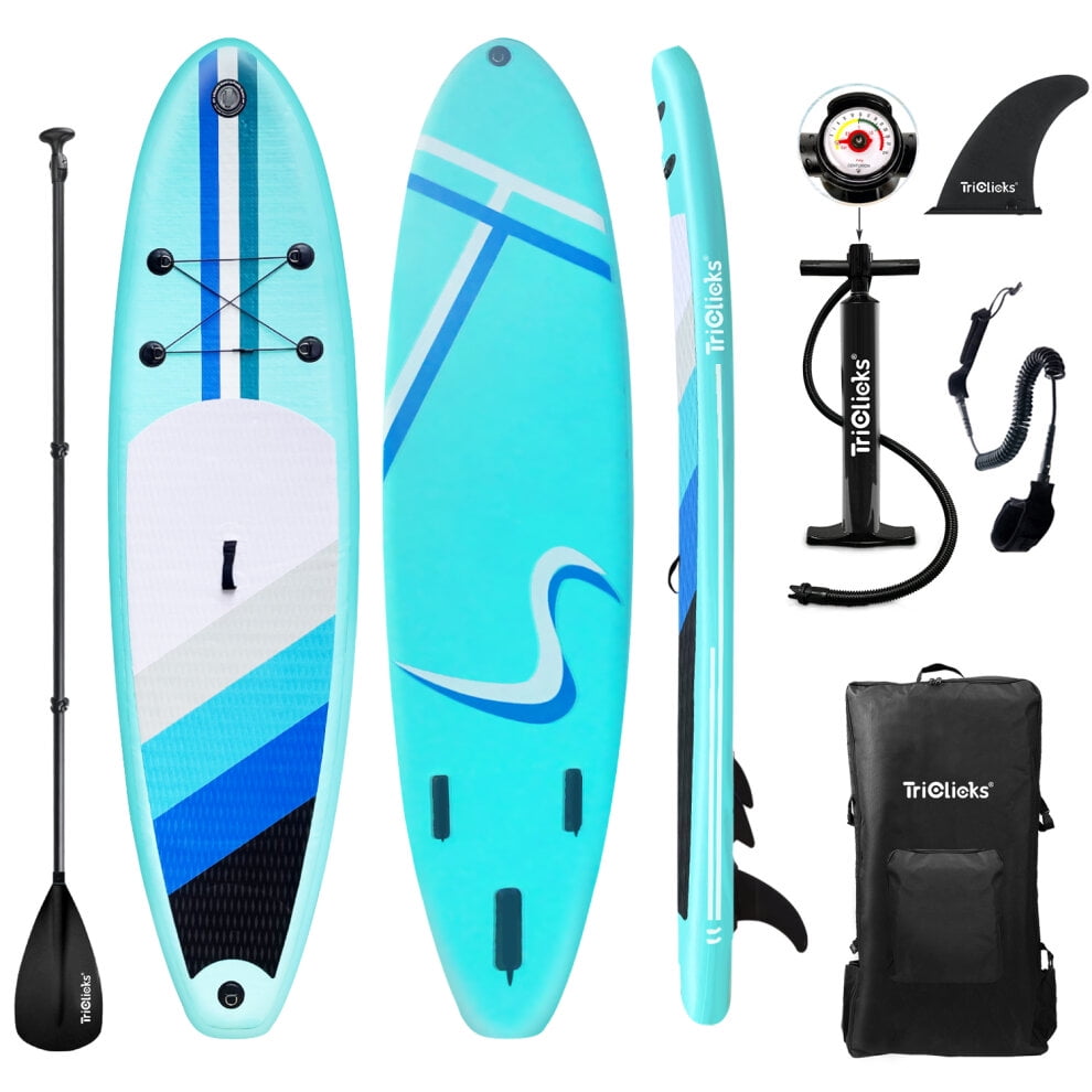 SUDOO 10 Ft. Inflatable Stand Up Paddle Board SUP Non-slip EVA Deck ...