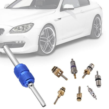 Car Auto Remover Tool 40PCS Car Auto A/C Air Conditioning Refrigerant Valve Core Remover Tool R134A