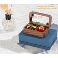 thumbnail image 4 of BELLA GLOBE You are My Sunshine Music Boxes Sunshine Gift for Women Mom Daughter Wife Grandma Sister Girlfriend Girls Walnut Wood You are My Sunshine Jewelry Music Box, 4 of 7
