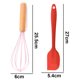 thumbnail image 2 of Utensilios de cocina de silicona Juego de utensilios de cocina de 2 piezas, silicona sin BPA, resistente al calor, apto para lavavajillas, 2 of 5