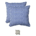 thumbnail image 5 of Pillow Perfect Outdoor/ Indoor Seeing Spots Navy 18.5-inch Throw Pillow (Set of 2), 5 of 5