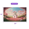 thumbnail image 5 of My Dog Is My Valentine Cute Poodle in Gift Box Doormat Poodles Dog Lover Gifts Idea Indoor Outdoor Welcome Mat - 3006, 5 of 5