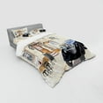 thumbnail image 3 of Ambesonne Vintage Bedding Set 3 Pcs, Retro Car Cafe, Twin, Multicolor, 3 of 3