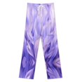 thumbnail image 3 of Purple Lavender Pajama Pants Loose Pajamas Female Breathable Home Trousers Leisure Sleeping Pants Large Size, 3 of 6