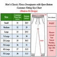 thumbnail image 2 of 3-Pack Men's Modern Fit Fleece Lined Jogger Sweatpants With Velcro Cargo Pockets (S-5XL), 2 of 6