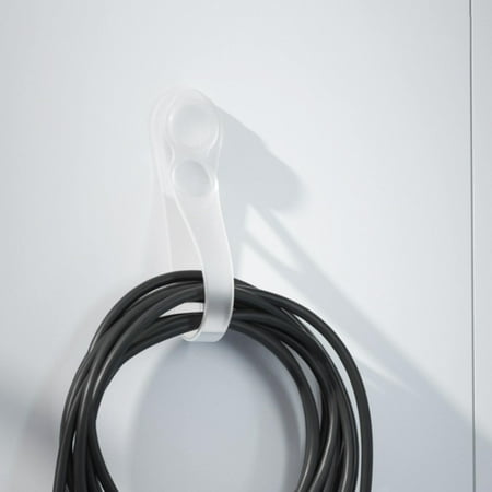 ZHANQUNE Adhesive Removable Garland Hooks for Mantle Wall Mounted Punch Holder Organizer Silicone Cable Straps for Christmas Decor & Cord Management No Drill Installation ZHANQUNE Adhesive Removable Garland Hooks for Mantle Wall Mounted Punch Holder Organizer Silicone Cable Straps for Christmas Decor & Cord Management No Drill Installation