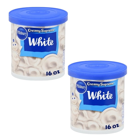 ( 2 Pack ) Pillsbury Creamy Supreme White Frosting - 16oz