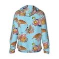 thumbnail image 2 of Picia Turtles And Corals Women's Men's UPF 50+ Sun Protection Hoodie Shirt Long Sleeve SPF Fishing Outdoor UV Hiking Lightweight Shirts-Large, 2 of 9