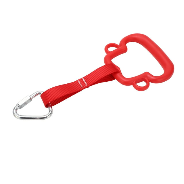 For Kids Gymnastic Ring ABS Monkey Style Pull Up Ring with Hanging Strap Outdoor Children Climbing Equipment