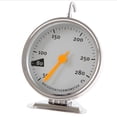 thumbnail image 1 of Stainless Steel Oven Thermometer for Kitchen Baking, 50-280℃ Wide Temp Range, ±2℃ High Accuracy, Self-standing or Hanging Design, Fast-reading Probe, Durable Corrosion-resistant Baking Tool for, 1 of 4