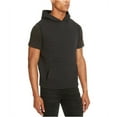 thumbnail image 2 of Kenneth Cole Mens Ottoman Quilted Hoodie Sweatshirt, Black, Small, 2 of 2