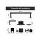 thumbnail image 4 of Juego De Accesorios Para Baño 12 Piezas Negro Lab.G  Juego De Accesorios De Baño, 4 of 4