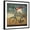 Black Frame, variant on Art.com Pug on a Bike Indigo Stretched Canvas Print Wall Art by Ryan Fowler, 16" x 16"