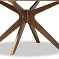thumbnail image 5 of Bowery Hill Wood Walnut Brown Dining Table Oval 71" Unassembled, 5 of 8