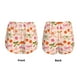 thumbnail image 3 of Balery Cherries And Bows Pantalones cortos deportivos para mujer con forro y dos bolsillos, elásticos, para entrenamiento, gimnasio, yoga-Large, 3 of 7