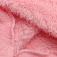 thumbnail image 3 of OSFVNOXV Fuzzy Sweatshirt Dress for Women Long Sleeve Hoodie Quarter Zip Up Winter Cozy Shift Dress Sleepwear with Pockets, 3 of 8