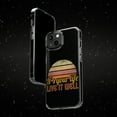 thumbnail image 6 of DistinctInk Clear Case for Apple iPhone 13 PRO (6.1" Screen) - Your Life Live It Well, 6 of 9