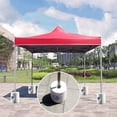 thumbnail image 3 of Outdoors Gazebo Tent Weight Feet Drum Fill with Water or Sand White, 3 of 7