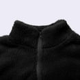 thumbnail image 6 of GXIPO Women 2024 Fall Winter Fleece Jackets Full Zip Long Sleeve Casual Soft Fuzzy Shaggy Teddy Coats Jacket Outerwear Black M, 6 of 6