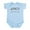 Sky Blue, variant on CafePress - NICU Graduate Baby Boy Infant Bodysuit - Baby Light Bodysuit, Size Newborn - 24 Months