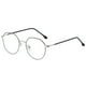 thumbnail image 1 of Gafas irregulares de estilo vintage, espejo plano transparente, luz azul, gafas , gafas poligonales para pantallas de hombres / mujer Soledad Anteojos irregulares, 1 of 4