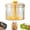 Orange, variant on Giyblacko Meat Mincer Translucent Manual Meatball Maker 5 Meatball Maker Tool Kitchen Meatball Kitchen Extruded Meatball Making Tool Ground Meat Freezer Storage Containers