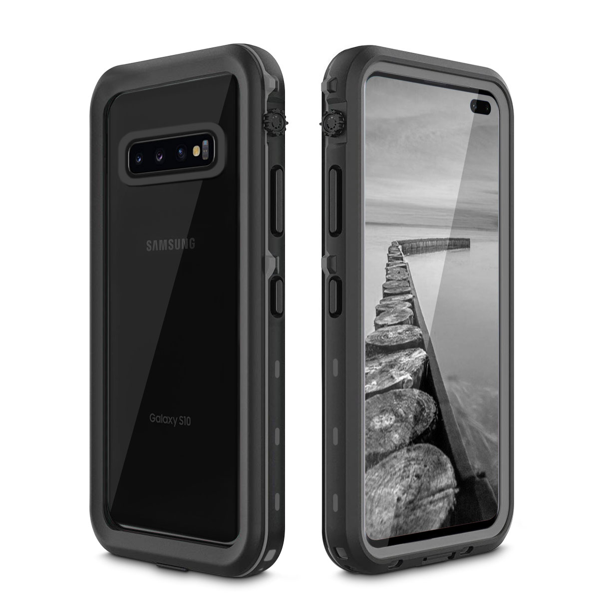 Galaxy S10 Plus Case, Cellularvilla Heavy Duty Rugged Armor 360 Full
