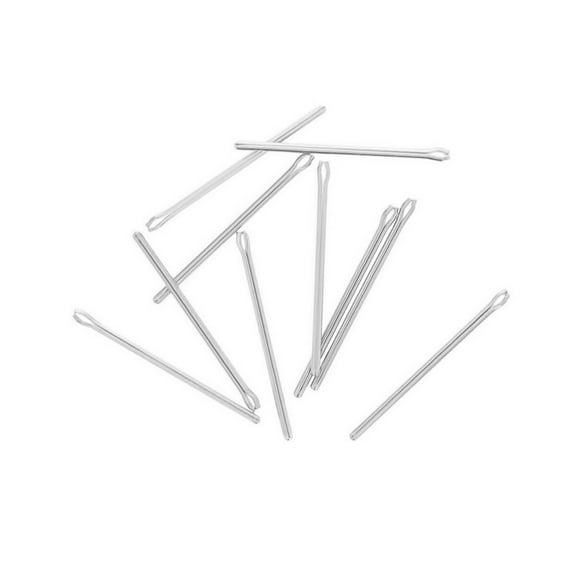 10 COTTER LINK SPLIT PIN FOR WATCH BAND LINK 18MM  0.8MM THICK STAINLESS STEEL