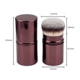 thumbnail image 2 of Beauty Tools Foundation Brush For Makeup Application Soft Synthetic Blending Tool Suitable For All Skin Types, 2 of 6