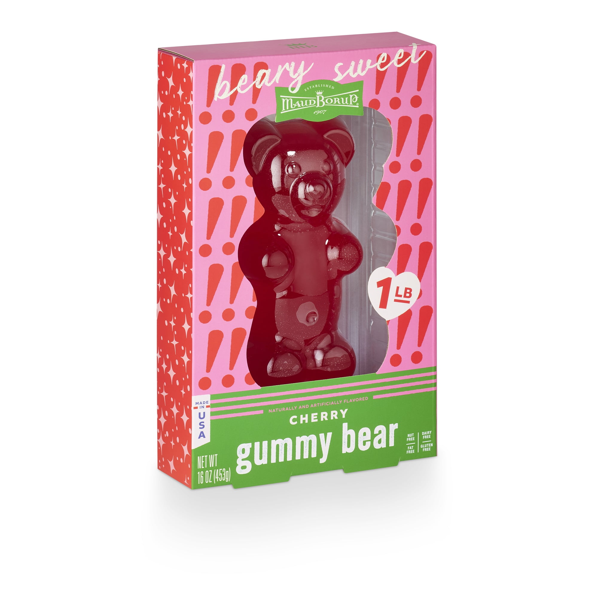 Maud Borup Giant Gummy Bear 1lb, Gift Set - Walmart.com