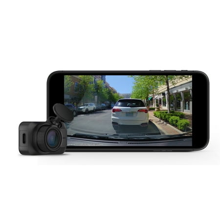 Garmin - Dash Cam Mini 3 Ultracompact 1080p Dash Cam with a 140-degree Field of View and built-in Clarity Polarizer - Black