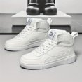 thumbnail image 3 of Men’s High Top Skateboarding Sneakers Cushioned Non-Slip Casual Streetwear Shoes with Thick Sole for Daily Walking Sports Travel and Trendy Urban Style, 3 of 10