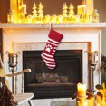 thumbnail image 3 of dajkiuy Personalized Pet Christmas Stockings for Dogs Cats,Pet Paw Large Dog Bone Red Plaid Cuff Christmas Stockings Fireplace Hanging Stockings Hanging Decoration, 3 of 5